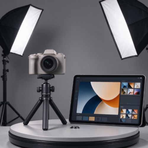 Product Web Design Image Gallery Layout