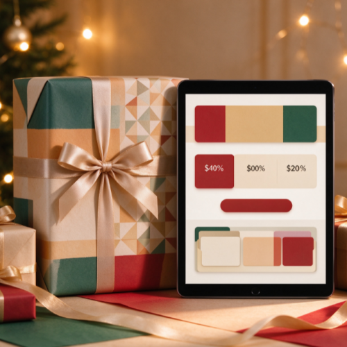 Seasonal Web Design Promo Page